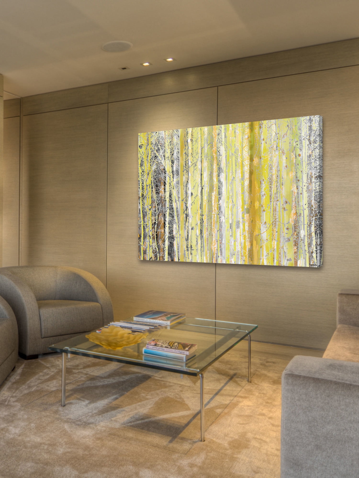 Parvez Taj Aspen Forest 2 Canvas Wall Art