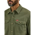 thumbnail image 3 of Wrangler® Men's Relaxed Stretch Short Sleeve Shirt, Sizes S-5XL, 3 of 3