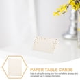 thumbnail image 3 of unbranded 50Ud Tarjetas Doradas Para Con Para En Bodas Y Eventos, 3 of 6
