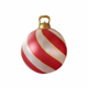 thumbnail image 3 of Globo inflable de Navidad para decoración de jardín, PVC, impermeable, para exteriores, patio, boda, decoración navideña, globo de 60 cm, 3 of 5