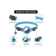 thumbnail image 3 of 2pz Collar Reflectante Gatos Con Broche De Seguridad Xtellar Azul Rosado Plano, 3 of 3