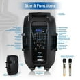 thumbnail image 2 of Pyle Portable Bluetooth PA Speaker System, 2 of 7