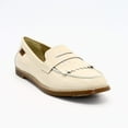 thumbnail image 2 of Women's Flat Penny Loafer in Semi-Metallic Finish- 1936 Boutique Style 1616-01, 2 of 29
