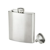 True Stainless Steel Liquor Flask for Travel, Camping, Hiking, Outdoor, 6oz