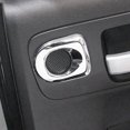 thumbnail image 4 of Cubierta de moldura de moldura de altavoz de puerta interior trasera cromada, adecuada para accesorios de automóvil - 2007-2021, 4 of 5