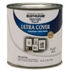 Rust-Oleum 1990730 Painter's Touch Latex Paint, Half Pint, Flat White