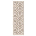 thumbnail image 3 of GlowSol 2'x6' Runner Rug Hallway Kitchen Floral Butterfly Pattern Runner Rug Soft Non Slip Bedroom Runner Rug for Laundry Entryway, Taupe, 3 of 8