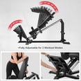 thumbnail image 3 of MITONOS Compact Leg Sled Machine, 30-Degree Adjustable Angles Leg Press Machine for Home Gym, Compact Hack Squat Machine with Removable Shoulder Pad, Lower Body Workout Equipment, 3 of 9