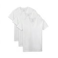thumbnail image 2 of Fruit of the Loom Men's V-Neck Tee 3 Pack, White, XXX-LargePack of 3, 2 of 3