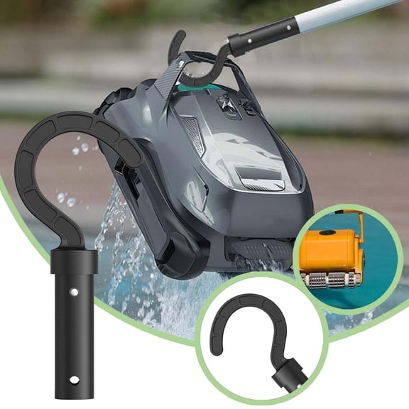 Connecteur d'Accessoire Crochets pour Robots Nettoyeurs de Piscine – Fixation Universelle de Tige Télescopique avec Crochets Fixes