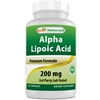 Best Naturals Alpha Lipoic Acid 200 Mg 120 Capsules