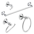 thumbnail image 2 of Moenl|#Moen KA-LOU-4-CH Moen Lounge 4-Piece Acessory Kit, Chrome,, 2 of 2