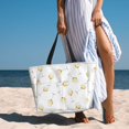 thumbnail image 2 of Beach Bag For Women, Champagne Glass Print Beach Tote Bag Swim Pool Bag Large Tote With Pockets For Workout., 2 of 2