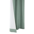 thumbnail image 5 of Thermalogic  40 x 63 in. Prescott Pole Top Curtain Panel Window Dressing, Sage - Set of 2, 5 of 5