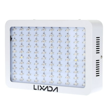 Lixada 100 LEDs 300W LED Grow Light Full Spectrum for Indoor Greenhouse Horticulture Plant Growing Hydroponic Flower Veg Herb