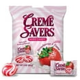 thumbnail image 2 of Creme Savers Hard Candy | Original Classic Crèame savers, Individually Wrapped | Strawberries and Creme and Orange and Creme Hard Candy, 2 of 8
