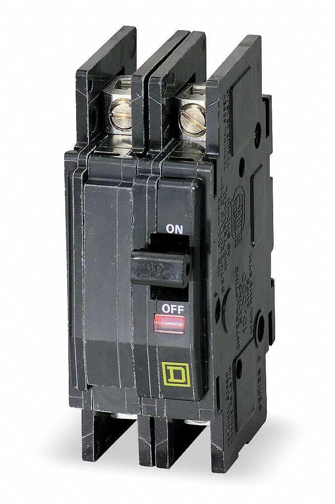 Schneider 24443 2 Pole 2Amp Multi9 Circuit Breaker \ Protector MG24443 Square D 