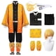 thumbnail image 1 of Anime Demon Slayer Kimetsu No Yaiba Agatsuma Zenitsu Cosplay disfraz peluca mujer Kimono uniforme Halloween Navidad Fiesta ropa, 1 of 4