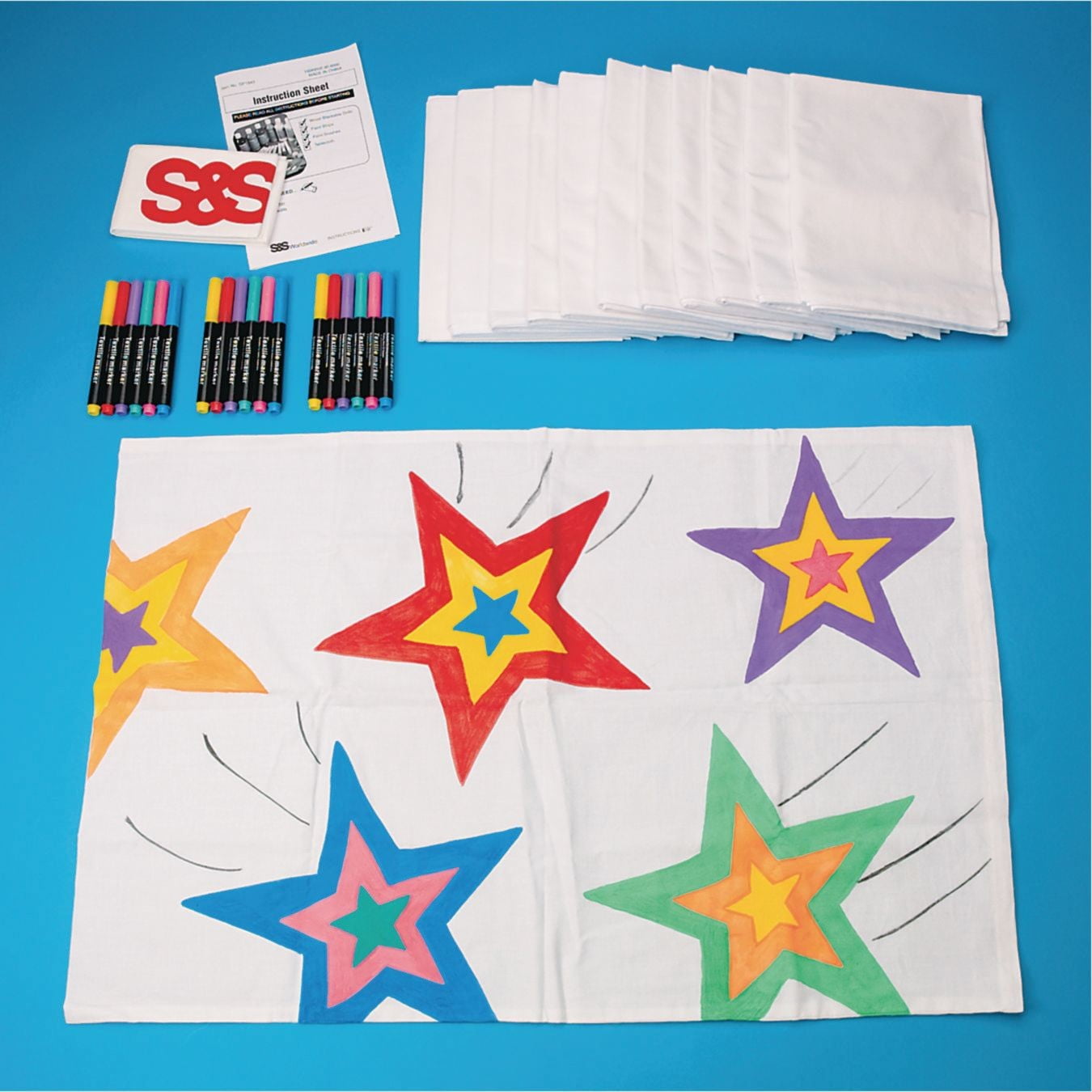 Campers Pillow Cases Craft Kit (Pack of 12)