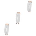 thumbnail image 1 of Sonducket Pantalones casuales para mujer Elección cómoda y elegante para atuendos diarios Tiempo libre Pantalones rectos de diario Blanco XL Type1 NO1, 1 of 6