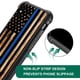 thumbnail image 4 of Funda de teléfono DJSOK compatible con iPhone Xs Max Thin Blue Line, 4 of 6