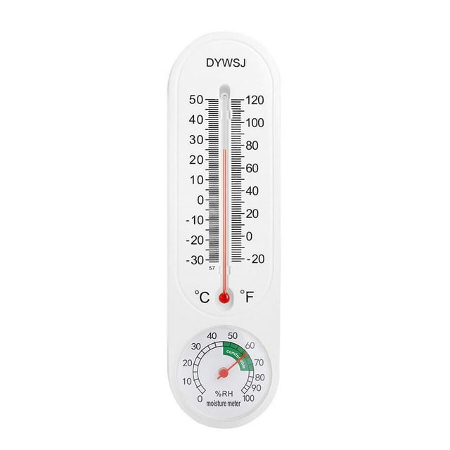 Wall Hanging Thermometer for Indoor Outdoor Home Garden Greenhouse Planting Humidity Temperature Monitor Tool Measurement Meter