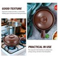 thumbnail image 4 of 1 Set of Ceramic Cooking Pot Soup Cooking Pot Restaurant Cooking Pot Home Ceramic Casserole, 4 of 8