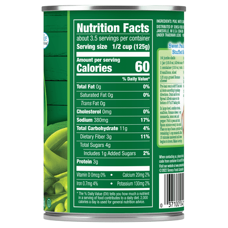 Libby's Kosher Sweet Green Peas, 15 Oz