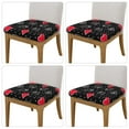 thumbnail image 2 of Disketp Card Suits for Square Chair Cushion Covers for Hotel, Bedroom, Office,Machine Washable-Four Pieces, 2 of 7