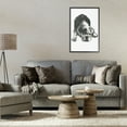 thumbnail image 4 of Stupell Industries Traditional Bulldog Drawing Portrait Black Framed Giclee Art, 20 x 30, by cartissi, 4 of 8