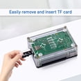 thumbnail image 3 of 52Pi Acrylic Case for Raspberry Pi 5, Pi 5 Case with 4010 PWM Large Fan and 4PCS Pure Copper Heatsinks for Raspberry Pi 5 4GB/8GB, Support Official Raspberry Pi 5 Active Cooler (Clear), 3 of 7