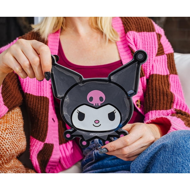 Sanrio Kuromi Face Sculpted Ceramic Spoon Rest - Walmart Business