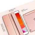 thumbnail image 2 of Case for IPad Mini 3/2/1, Slim Folding Stand Cover Case for IPad Mini 1 / Mini 2 / Mini 3, with Auto Wake/Sleep, Multiple Viewing Angles ROSE GOLD, 2 of 8