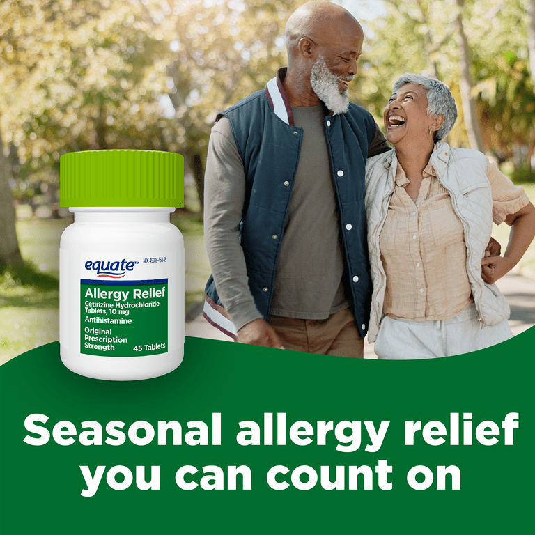 24 Hour Allergy Relief Cetirizine, 45 Count photo 3