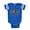 Royal Blue, variant on - Organized As A Squirrel - Cute Infant Baby Football Bodysuit