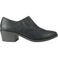thumbnail image 3 of Women's White Mountain Carroll Shootie Black Distressed Waxy Fabric 11 M, 3 of 6