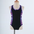thumbnail image 3 of MSemis Kids Girls 2 Piece Tankini Set Rash Guard One-piece Swimsuit, 3 of 7