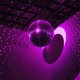 thumbnail image 3 of Muyoka 8 en bolas de espejo de cristal, bola de espejo giratoria de cristal reflectante, bola de discoteca de espejo colgante, bola de discoteca de espejo de cristal brillante Muyoka Hogar, 3 of 7