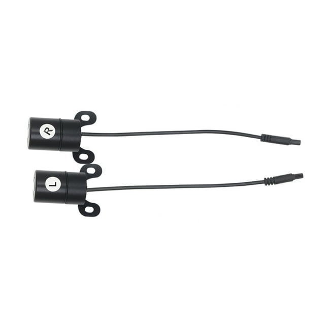 Visland 1 Pair Motorcycle Logo LED Light Motorcycle Projector Light 3W Angel Wing Logo Floodlight Waterproof Motorcycle Shadow Light Accessories