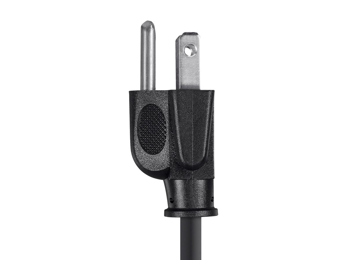 Monoprice 3-Prong Power Cord - 15 Feet - Black | NEMA 5-15P to IEC 60320 C13, 16AWG, 13A
