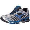 thumbnail image 1 of Mizuno Men's Wave Creation 17 Running Shoe, Silver/Directoire Blue, 9.5 D US, 1 of 4