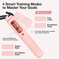 thumbnail image 6 of Jump Rope, Smart Jump Rope 2 in 1 Weighted Cordless & Corded Home Gym Fitness Workout for Women & Men (Pink), 6 of 9