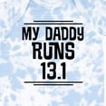 thumbnail image 4 of Inktastic My Daddy Runs Half Marathon Boys or Girls Baby Bodysuit, 4 of 5