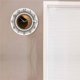 thumbnail image 5 of Reloj de cuarzo simple y silencioso de estilo moderno con diseño de taza de café y fondo for decoración del hogar., 5 of 6