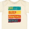 thumbnail image 4 of Inktastic Eat Sleep Paintball Repeat Boys or Girls Baby Bodysuit, 4 of 5