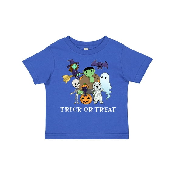 Inktastic Halloween Trick-or-treat Cute Group of Monsters Boys or Girls Toddler T-Shirt