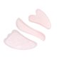 thumbnail image 4 of Juego De Placa De Raspado De Cuarzo Rosa Natural De 3 Uds, Placa De Masaje Corporal, Herramienta De Masaje De Raspado Eigraketly CE002790-00, 4 of 7