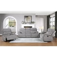 thumbnail image 5 of Lexicon Reclining Sherbrook Removable Loveseat, Gray, 5 of 7
