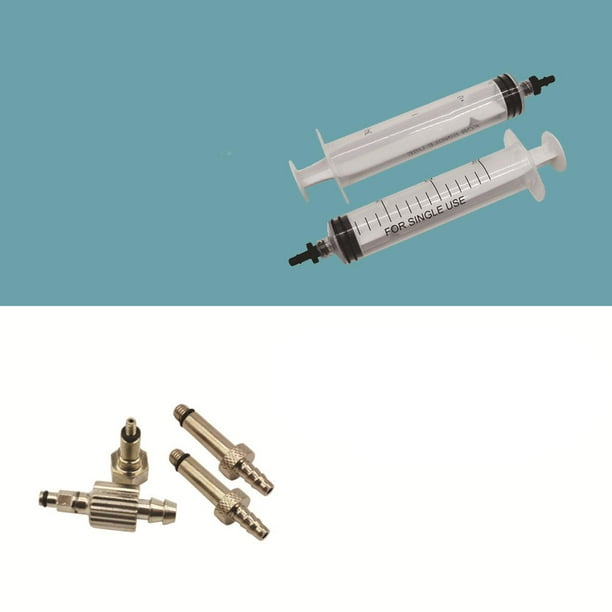 Outil de purge de frein à disque hydraulique pour vélo, kit de purge de frein de vélo de route VTT, kit de purge de liquide d'huile - Auto