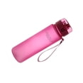 thumbnail image 1 of Eigraketly Taza de agua de 560ml de gran capacidad, cuerda anticaída, taza de leche de jugo de plástico, sello de viaje, tazas esmeriladas para la Ropa Deportiva, Zapatos Rosado Eigraketly OD028674-05, 1 of 6